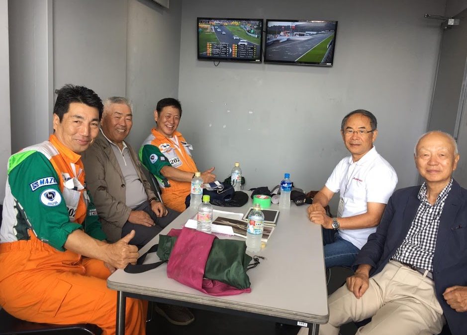 富士スピードウェイで2日目は、松浦さんの語り部活動に前進！