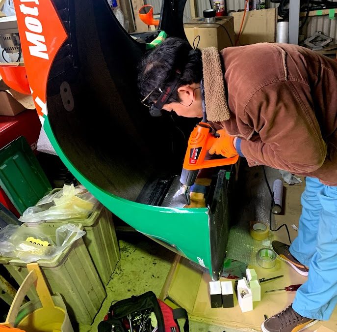 岡山へ、767B出発準備です