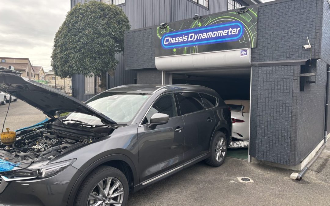本日の朝一様は、CX-8 60,000kmでございました。