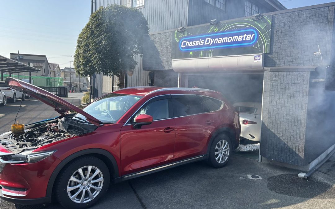 本日の朝一様は、CX-8 60,000kmでございました。