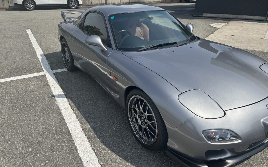 RX-7 FDがメンテナンスに来られました。　