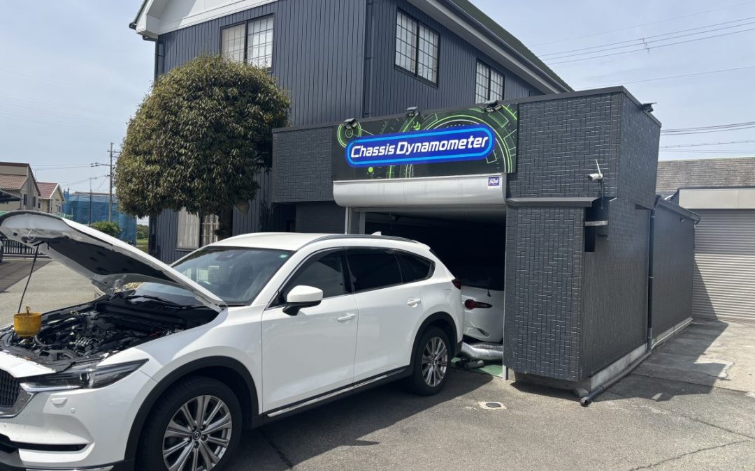 本日の朝一様は、CX-8 80,000kmでございました。
