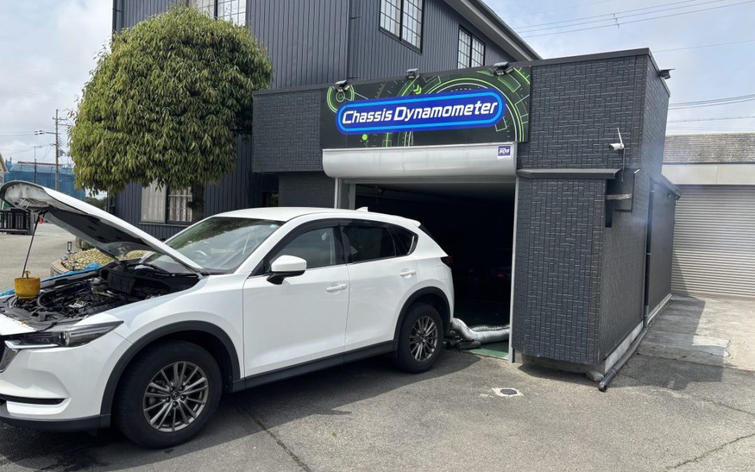 本日の朝一様は、CX-5 110,000kmでございました。