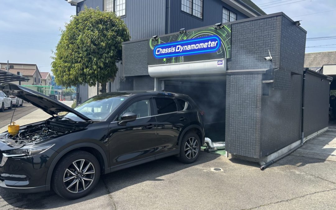 本日の朝一様は、CX-5 80,000kmでございました。