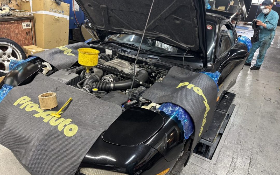 RX-7 FDメンテナンス中～‼