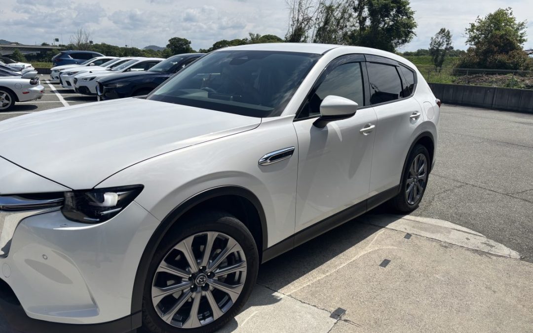 本日の朝一様、CX-60 30,000kmでございました。