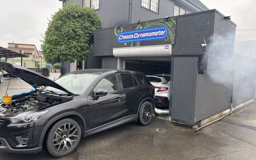 本日の朝一様は、CX-5　150,000kmでございました。