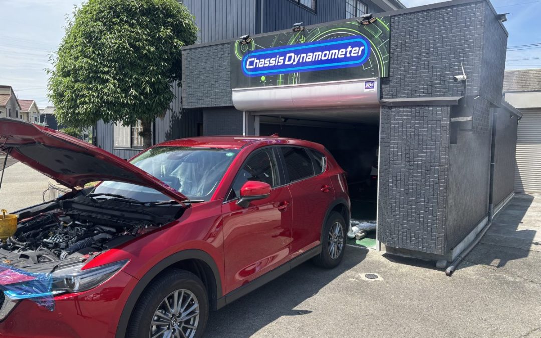 本日の朝一様は、CX-5 60,000kmでございました。