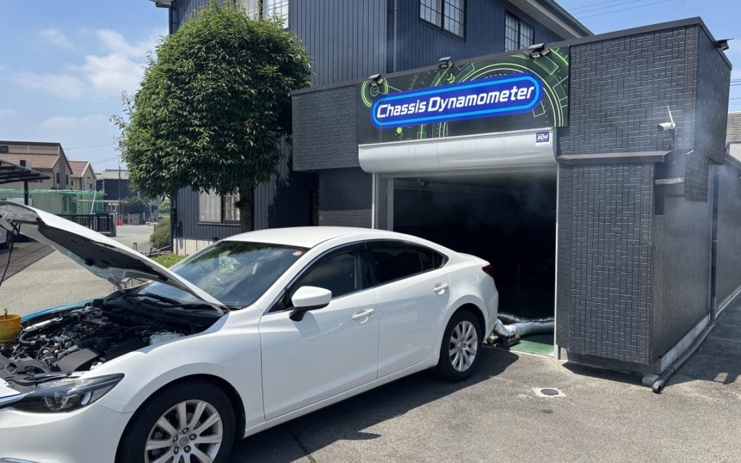 本日の朝一様は、アテンザ 150,000kmでございました。