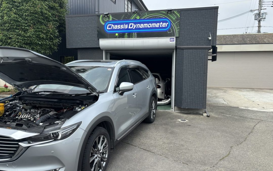 本日の朝一様は、CX-8 60,000kmでございました。