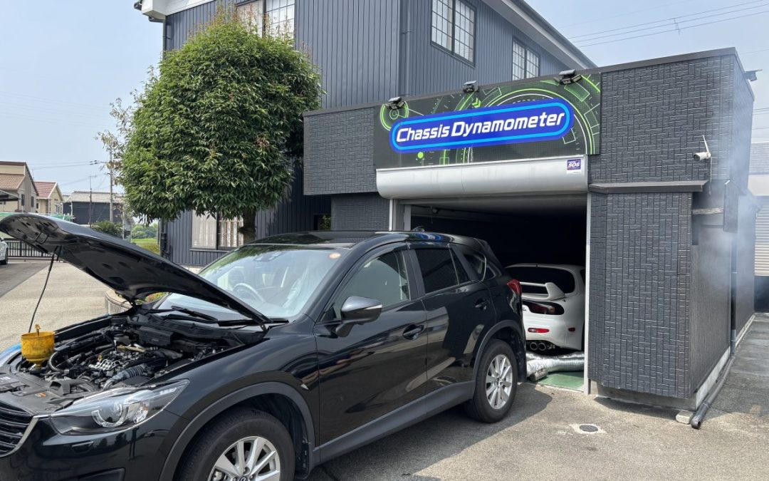 本日の朝一様は、CX-5 75,000kmでございました。