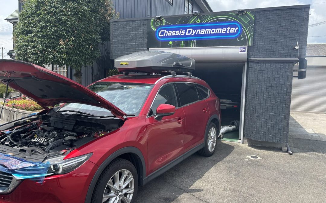 本日の朝一様は、CX-8 140,000kmでした～