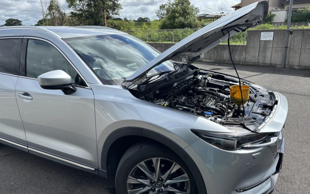 本日は、CX-8 87,000kmでした～