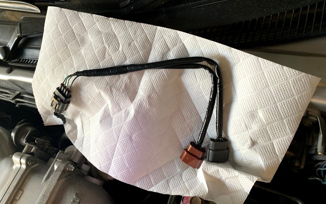 新型FD3Sスロットルセンサーの変換カプラができました。テスト良好