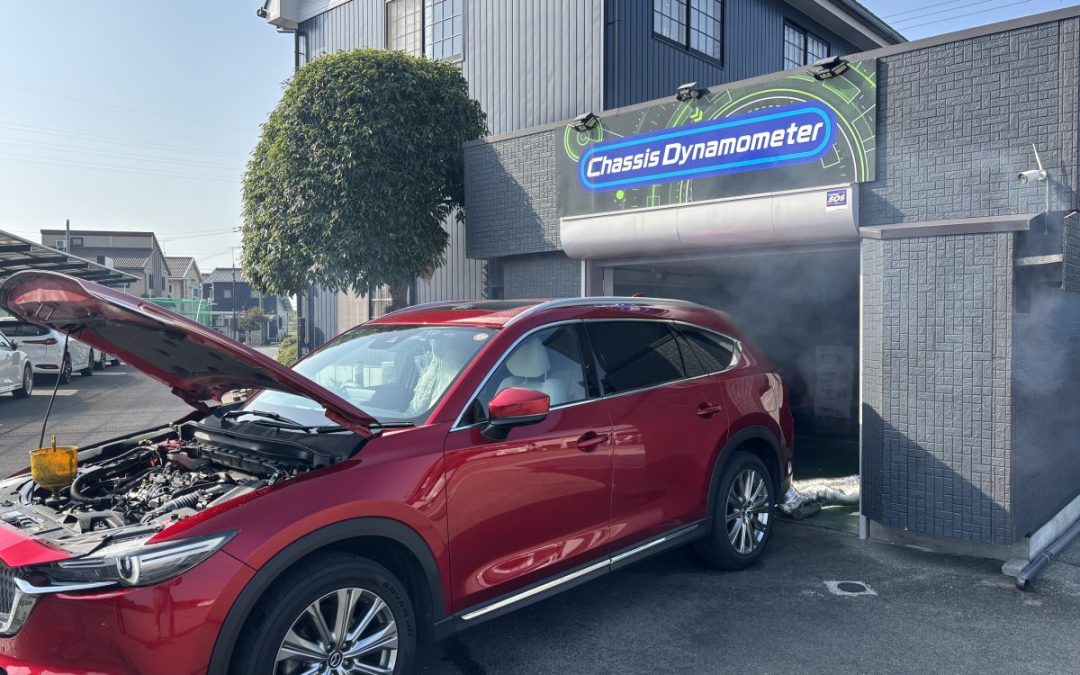 本日は、CX-8 84,000kmでした～