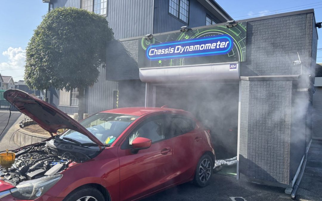 本日は、デミオ 99,000kmでした～