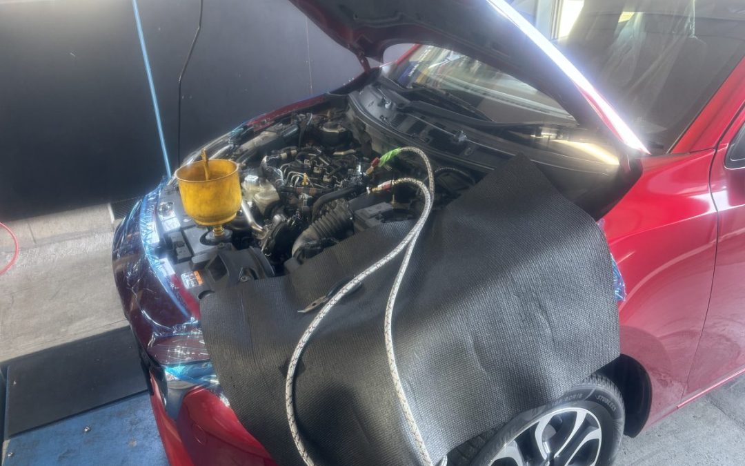 本日は、デミオ 233,000kmでした～