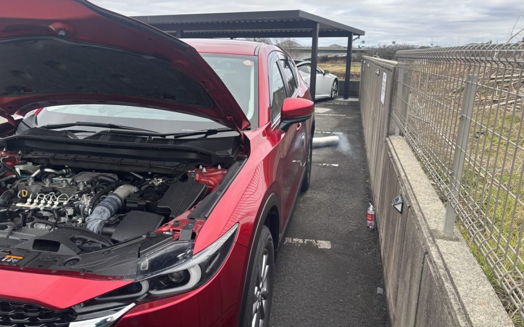 本日は、CX-5 km50,000㎞でした～