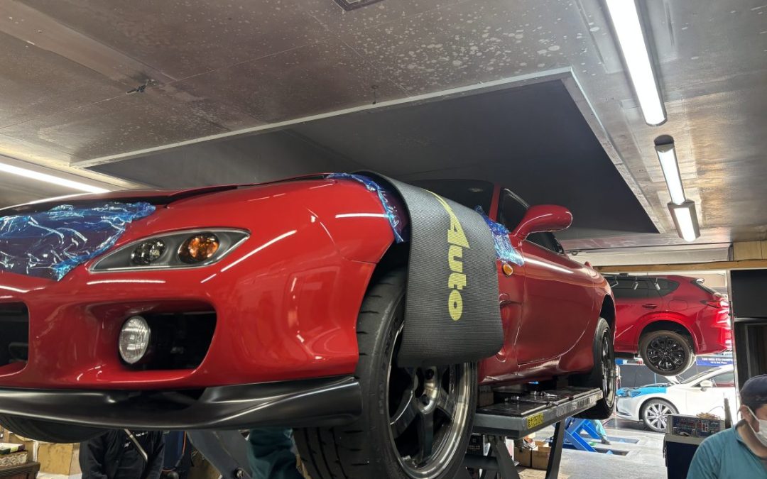 RX-7 FD　メンテナンスにご来店！