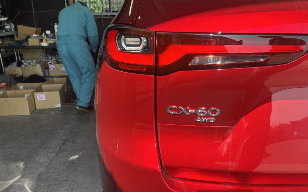 本日は、CX-60 500kmでした～