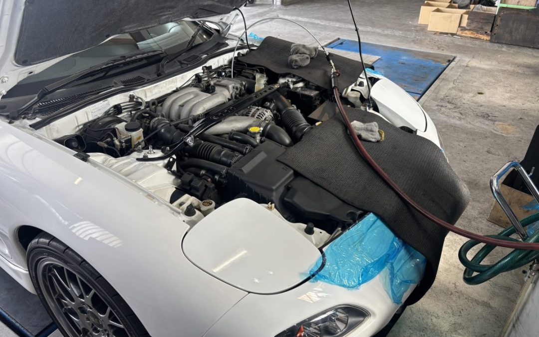 RX-7 FD オイル交換でご来店～！
