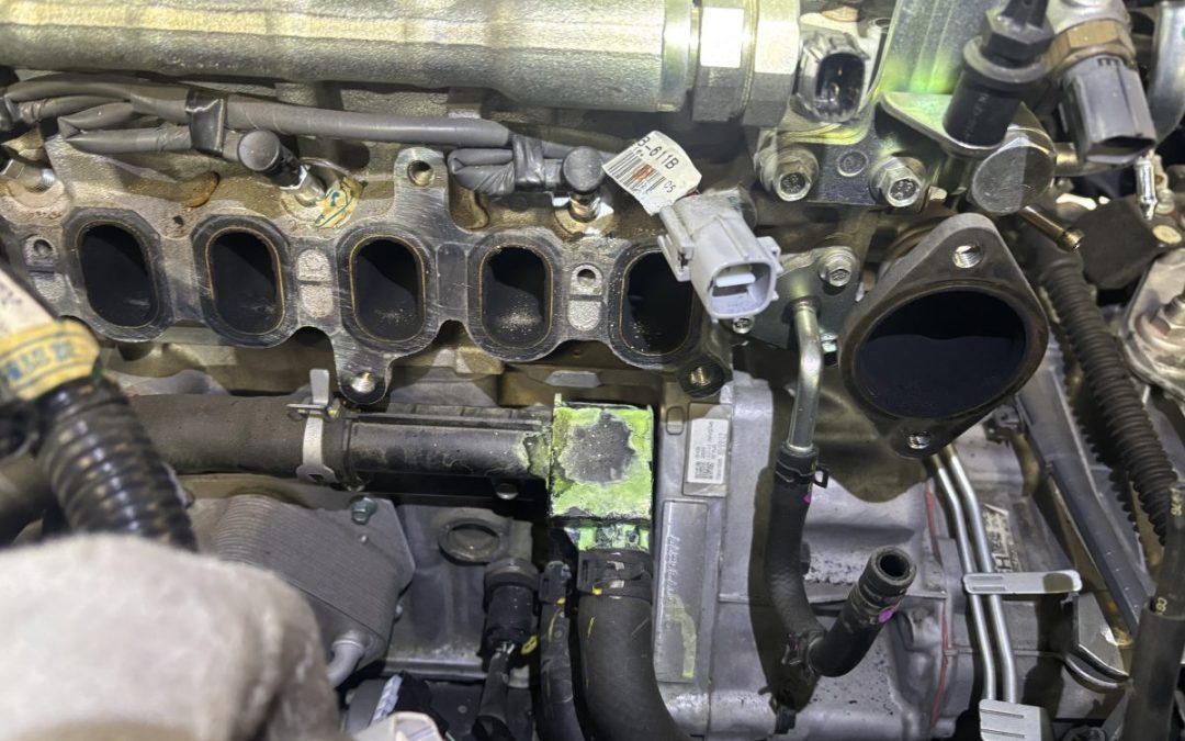 クーラント漏れとるー!!!!