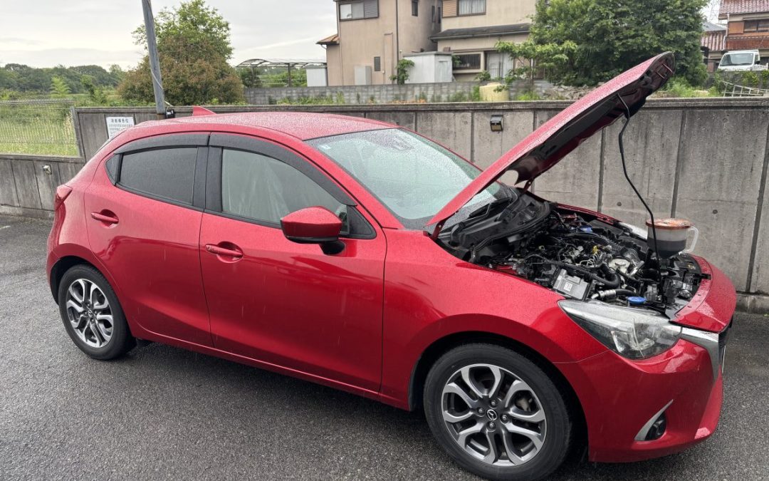 本日は、デミオ 70,000kmでした~