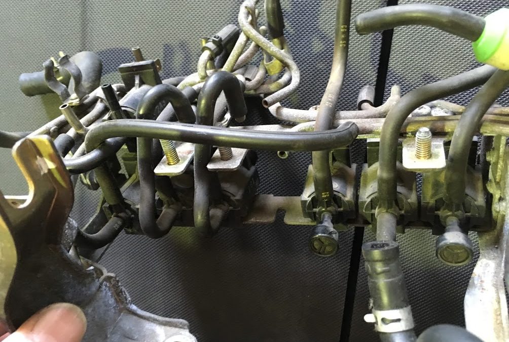 前期FD3S　ソレノイド、ホース、ACV交換