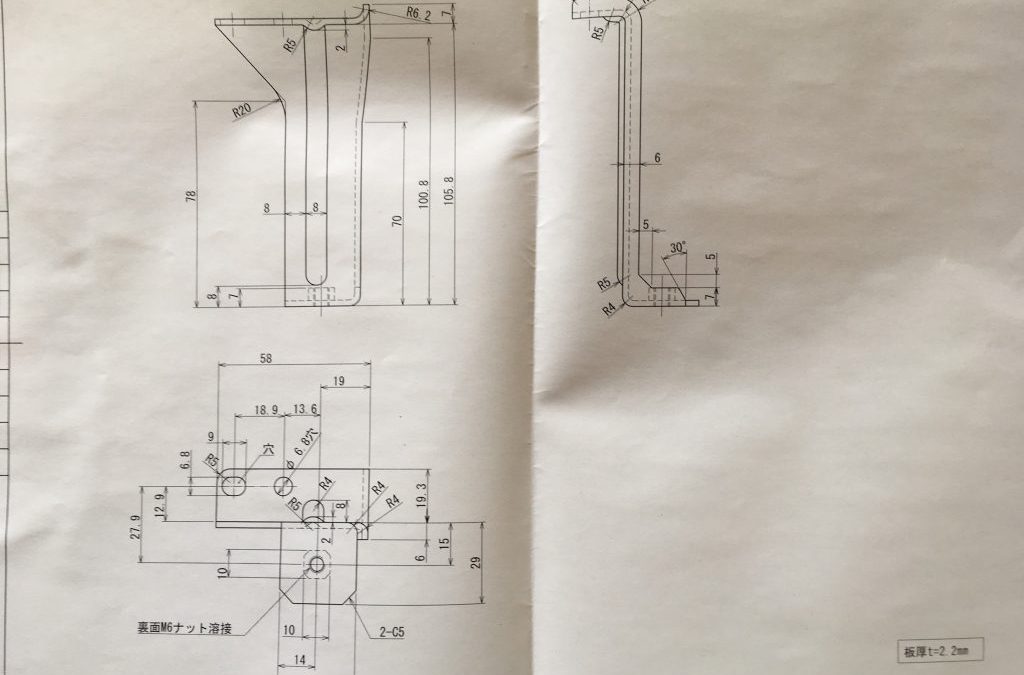 エアクリーナー　設計図面　DAT（DXF,DWG）