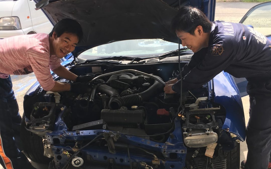 男気、6型ＦＤ３Ｓの解体